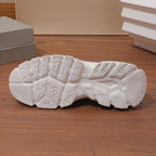 Fashion Butterfly Print Platform Sneakers for Women 2025 Autumn Non Slip Knitted Sports Shoes Woman Thick Sole Slip On Sneakers