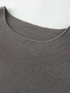 DUSHU Women's 100% Wool Half-High Collar Pullover