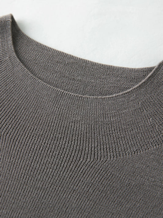 DUSHU Seamless Half-high Collar Pure Wool Pullovers Women Plus Size Autumn Winter Bottoming Sweater Solid Soft Breathable Tops