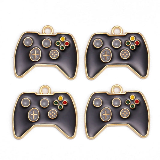 10Pcs Retro Enamel TV Set Game Console Charms for Jewelry Making DIY Cute Design Charms Pendant Necklaces Earrings Accessories SS69 6.69 10pcs 1
