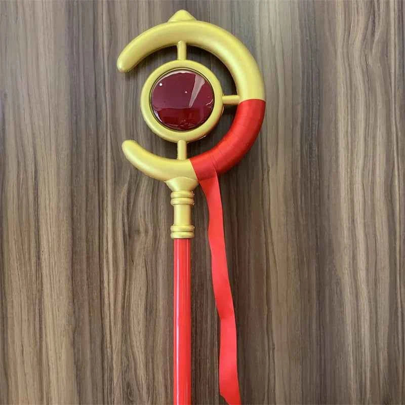 1:1 Magic Wand Beyond Journey's End Cosplay Knife Greatsword Role Playing Weapons Model Safety PU Rubber Gift Toy