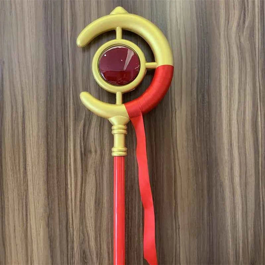 1:1 Magic Wand Beyond Journey's End Cosplay Knife Greatsword Role Playing Weapons Model Safety PU Rubber Gift Toy