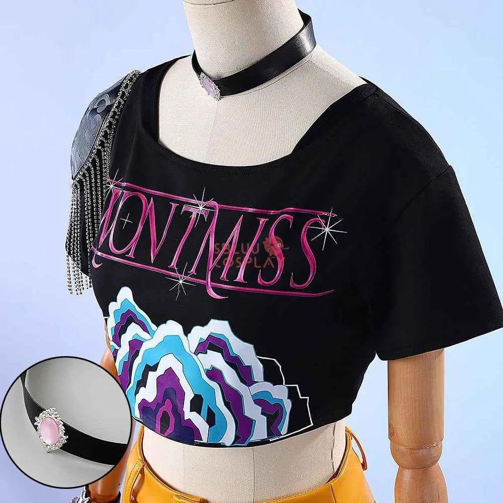 Cosplay Mira Cosplay Costume R Quality Mira Cosplay Wig Costume for Girl Halloween Stage 3D Printed Pattern Role Play Clothes
