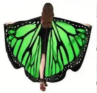 Adult Butterfly Wings Cape for Women Cosplay Costume