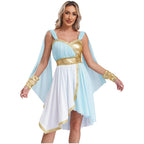 Women's Ancient Greek Goddess Chiffon Cosplay Dress