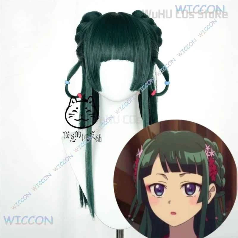 Maomao Necklace Hairpins Cosplay Accessories Anime The Apothecary Diaries Cosplay Ear Clips Props Headwear Halloween Girls Women