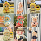 17cm Mini Plush Doll's Clothes Outfit Accessories for Korea Kpop Labubu Dolls Sit Party Overalls Clothing Gift （Only clothes） SS69