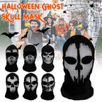 Ghost Skull Balaclava Full Face Mask for Cosplay & Cycling