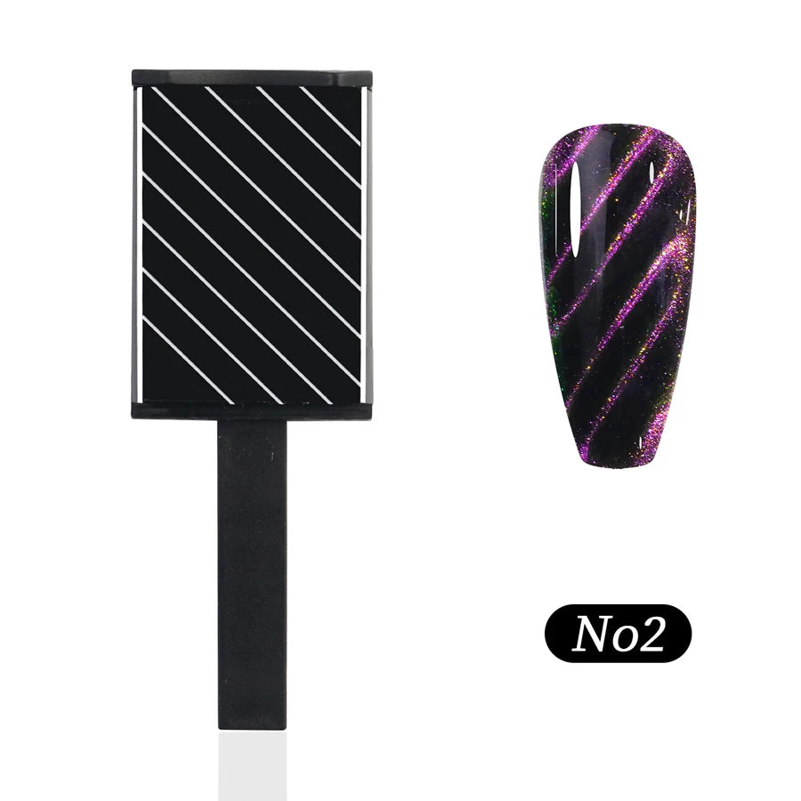 Nail Art Tools Cat Eye Magnetic Rod Powerful Heart-Shaped Magnet for Cateye Gel Polish Decoration SS69 5.69 02