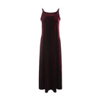 2024 Autumn Women Solid Color New Sleeveless Dress Single-breasted Long-sleeved Cardigan And Long Robes Female Casual Clothes