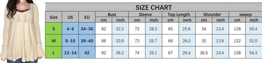 2000s Vintage Long Sleeve Babydoll Knitted Sweater Tops Cottage Milkmaid Pullovers Aesthetic Grunge Y2k Knitwear T-shirts Women SS69