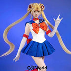 Usagi Tsukino Sailor Mercury Makoto Kino Rei Hino Minako Aino Outfits Anime Cosplay Costumes [THE COS WORLD]