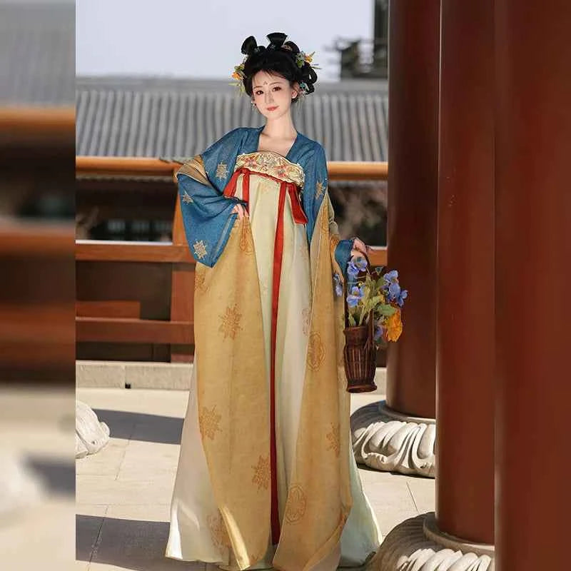 Cosplay Costumes Stage Show Traditional Hanfu Women Clothing Chinese Dress Fairy Vintage Clothes Ethnic Style Dance Wear Party