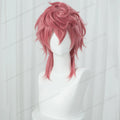 Anime Trish Una Cosplay Wig 40cm Pink Women Hair Heat Resistant Synthetic Wigs+Wig Cap