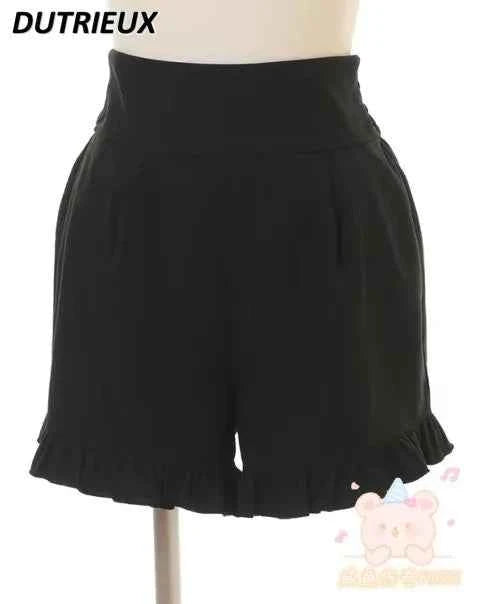 Japanese Style Women's Outfits Sailor Collar Plaid Rhinestone Bow Dress Shorts Set Sweet Lolita Mine Series Dress Two-Piece Suit