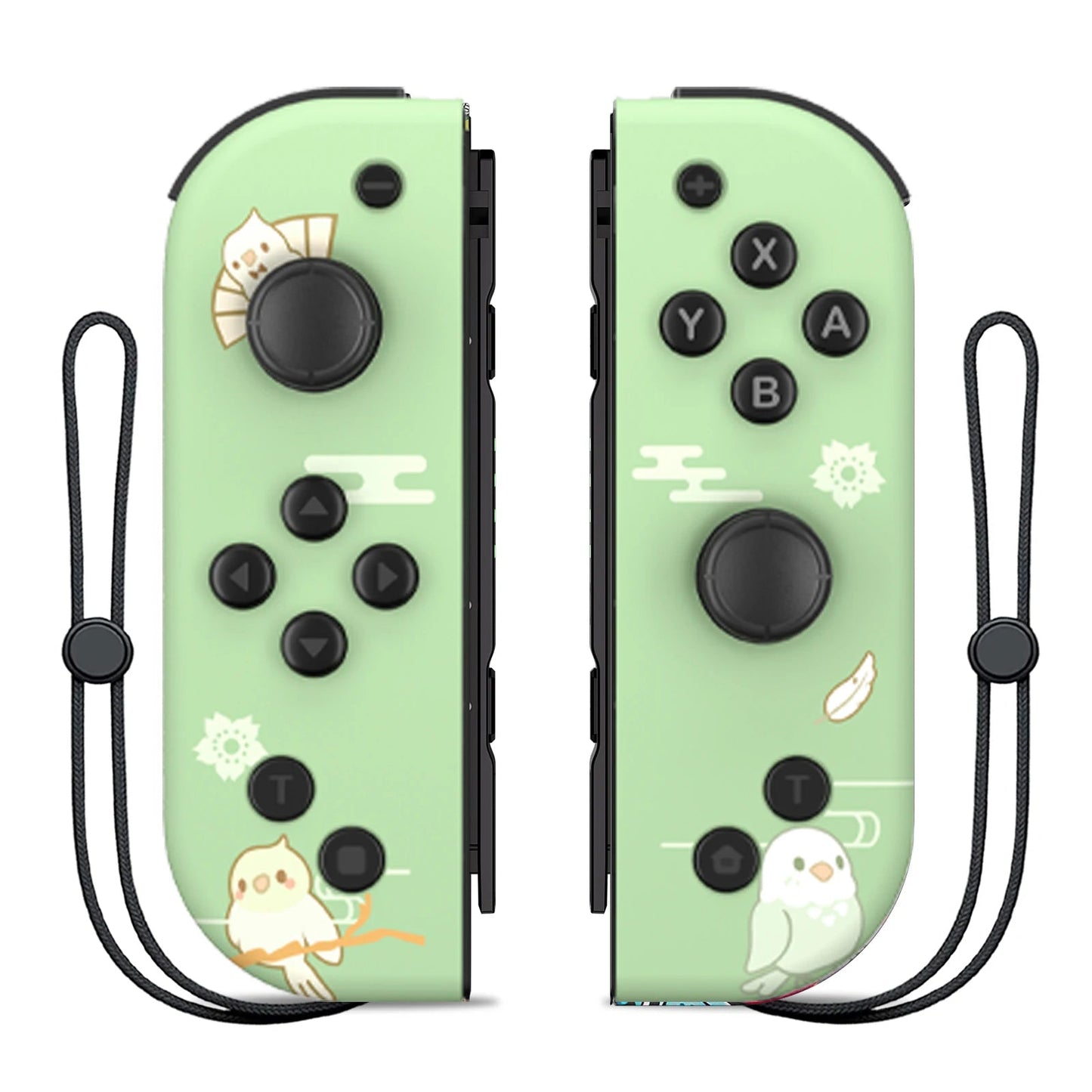 For Nintendo Switch/iOS/Android/PC Wireless Controller, Turbo Vibration Wake-up Handle For Fitness-ring BT Video Game Control SS69 38.69 2130-green / CHINA