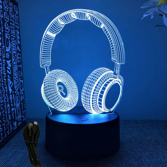 NEON GAMER 3D Lamp LED Night Light Gaming Setup RGB Children's Lamps Gamer Room Decoration Bedroom Table Lamp Personalized Gifts SS69 11.69 B7-Gaming 12
