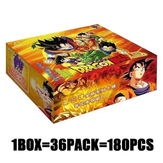 Anime Dragon Ball card store  cards Booster Card Box Trading card game Super Saiyan Son Goku Anime Characters Collection Toy