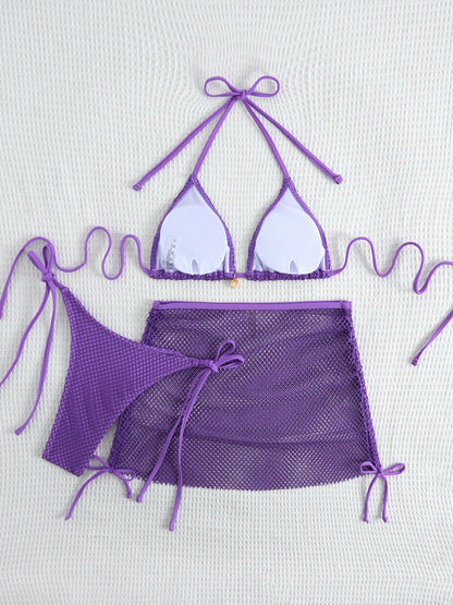 New Sexy Bikinis Female Swimsuits Women Three-Piece Swimwear Beach Swimming Wear Bathing Suits Brazilian Bikini Set Pool Bather SS69