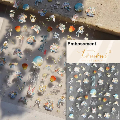 Cute Jelly Pink Cat Paw Print Nail Sticker Kawaii Pink Black Cat Claw 5D Embossed Self-Adhesive Nail Art Sticker Nail Art Decal SS69 7.69 TO4291