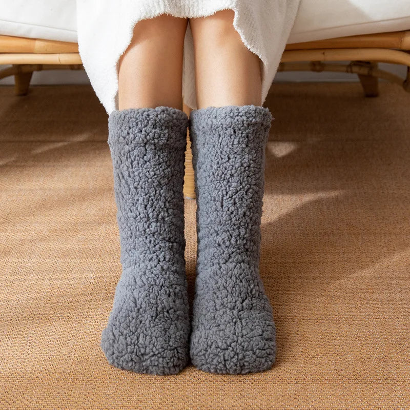 Women's Thick Thermal Socks - Cozy Winter Warm Anti-Slip Floor