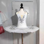 Ballet Tutu White Swan Lake Pancake Tutu Ballerina Party Dance Costumes Ballet Dress Girls Women Adult Kids Professional