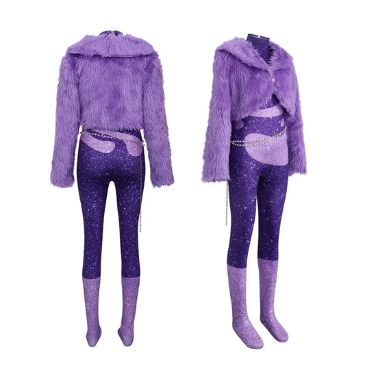 Gazelle Cosplay Costume Carnival Party Female Singer Stage Performance Outfits Halloween Anime Zootopia Dress Up Clothes Set