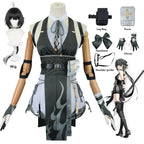 Wuthering Waves Rover Cosplay Costume Wig Female Uniform Earrings Bag Main Character Resonator Halloween Party for Women SS69