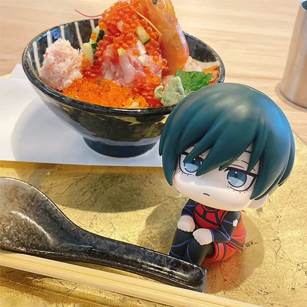 Anime Figure Itoshi Sae Reo Mikage Rin Itoshi PVC Action Figure Worth collecting Model Statues Desktop decoration Gift child toy SS69