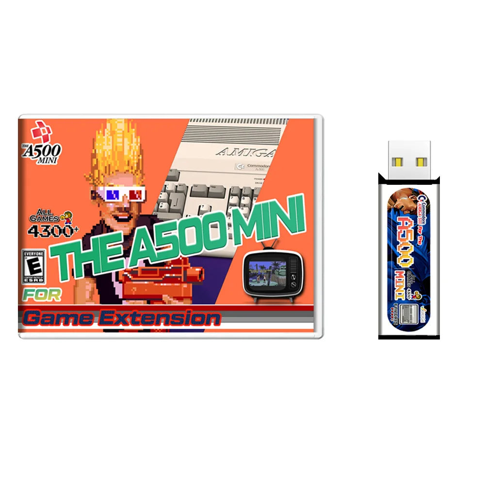 USB Stick Expansion Pack For Amiga 500 Mini Retro Console Nostalgia Pack Plug and Play 4300 Games Collection Classic SS69 37.69 Default Title