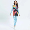 [You're My Secret] Nightmare Christmas Sally Cosplay Costumes Sets Disguise Jumpsuits Carnival Party Zenti Bodysuit Oufits
