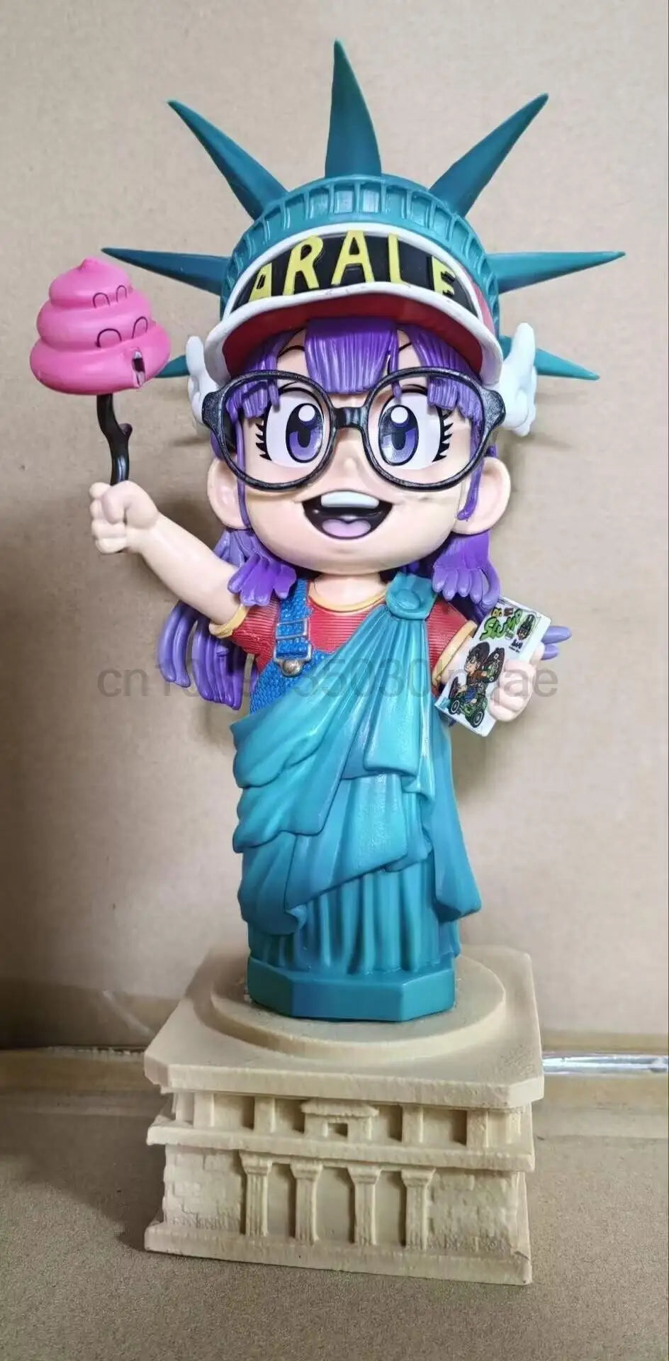 Anime Dr. Slump Figure Arale Cos Statue Of Liberty Action Figure Collection Model Toys Joint Movable Cool Doll Birthday Present SS69