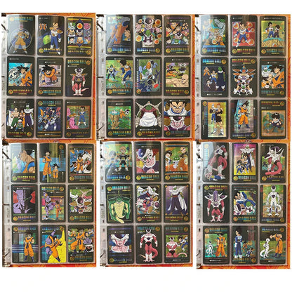 Dragon Ball Super Son Goku Frieza Bejita Yonsei Piccolo DIY Homemade Bronzing Game Toys Collection Card Christmas Birthday Gift SS69 34.69 D-Gauze flash-54pcs