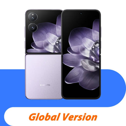 Global Version Xiaomi MIX Flip Snapdragon 8 Gen 3 Smartphone 4.01" All Around Liquid Outer Display 4780mAh Xiaomi Surge Battery SS69 1178.69 Purple / 12GB512GB / spain