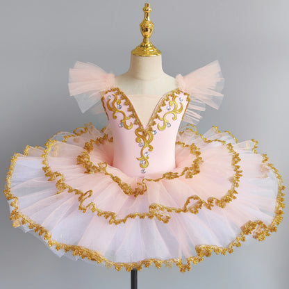 Dance Wear Summer Children Clothing Princess Performance Fairy Tutu Kids Clothes Ballet Leotards for Girls Dress Stage Costumes