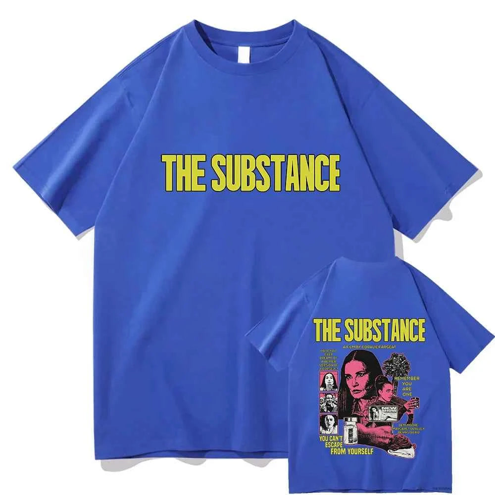 The Substance Monstro Elisasue T Shirt Men/women Harajuku Vintage Graphic Tshirt Classic Unisex High Quality Cotton Tee Shirts