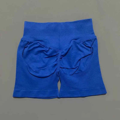 HISTELLO Impact Shorts 4.5" Women Fitness Sports Biker Shorts Low Waist Gym Short Workout Scrunch Butt Yoga Seamless Leggings