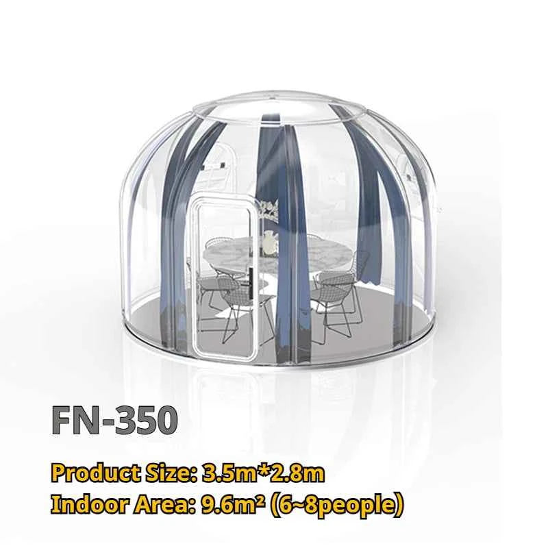 Outdoor Bubble Camping Transparent Starry Sky Dome Tent Igloo Tent Waterproof PC Dome Tent  5 years free warranty