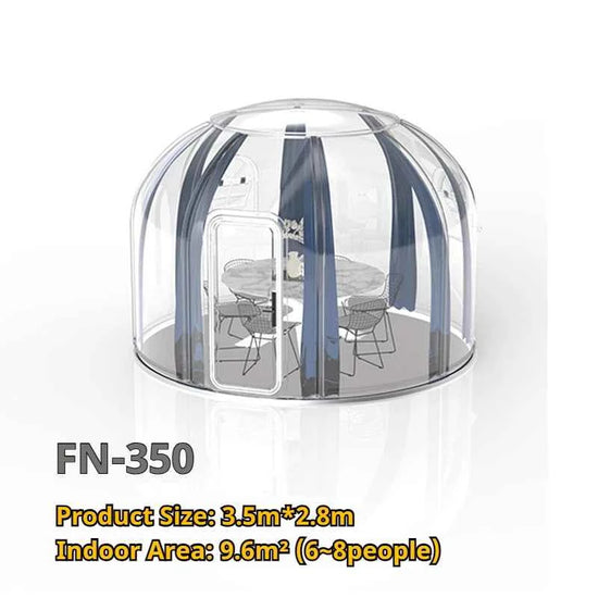 Outdoor Bubble Camping Transparent Starry Sky Dome Tent Igloo Tent Waterproof PC Dome Tent  5 years free warranty