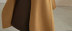 SENTUBILA Women's 100% Wool Long Wrap Coat with Belted Waist