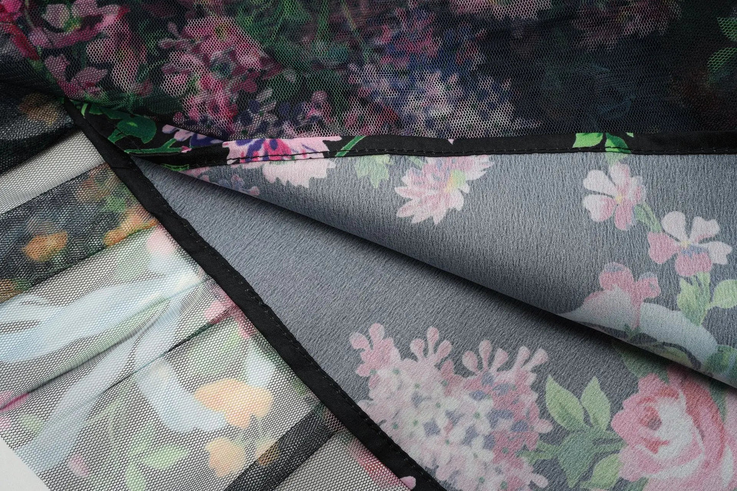 JAMERARY Fashion Floral Print Long Sleeve Maxi Dress For Women Summer Autumn Clothes Layers Ruffles Cake Dresses Evening SS69