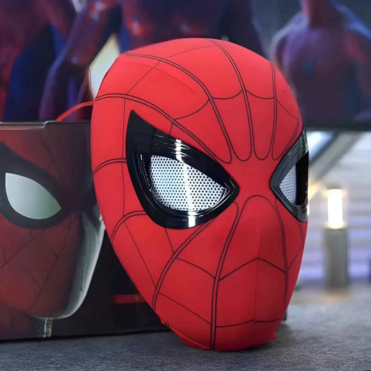 SpiderMan Superhero Launcher Spiderman mask Halloween Cosplay Spider-Man Launcher Suction Cup Ejection Christmas Birthday Gift