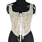 VISIVANEC Lolita Corset Tank Top Women's Slimming Bustier