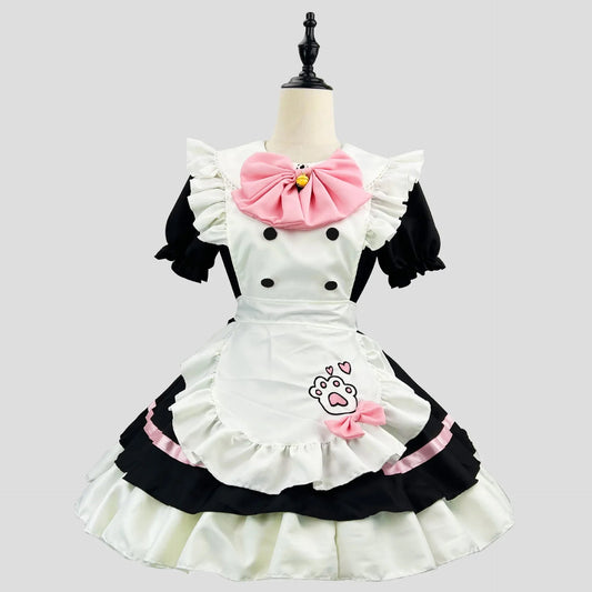 Cat Lolita Maid Dress Costumes Cosplay New Cute for Cat Girls Woman Waitress Maid Party Stage Costume size S-5XL Anime  DRESSES SS69 39.69 black / 5XL / CHINA|Maid
