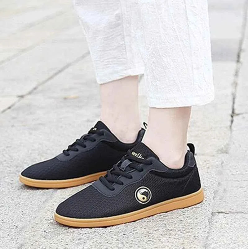 Martial Arts Shoes Unisex Adult Exercise Chinese Traditional Beijing Tai Chi Kung Fu Team Performance Match Men Women Sneakers