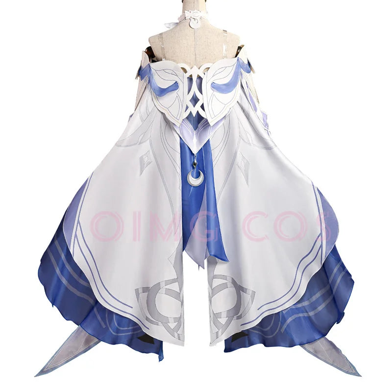 Genshin Impact Columbina Cosplay Dress Set for Women