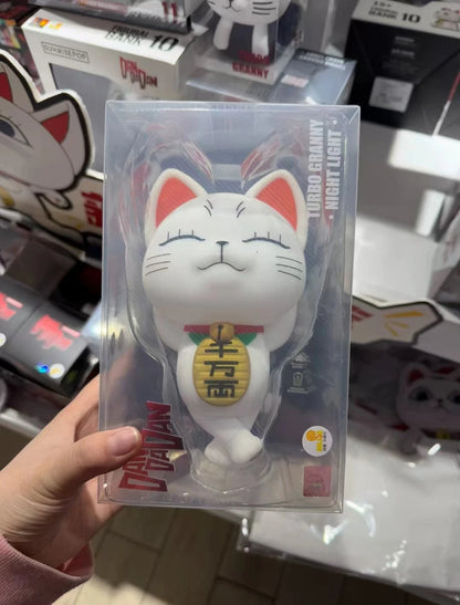 Dandadan Merchandise Turbo Granny Clap Light Bedroom Night Lamp Turbo Anime Action Figure Custom Collection Model Toys Kids Gift SS69