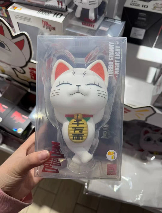 Dandadan Merchandise Turbo Granny Clap Light Bedroom Night Lamp Turbo Anime Action Figure Custom Collection Model Toys Kids Gift SS69