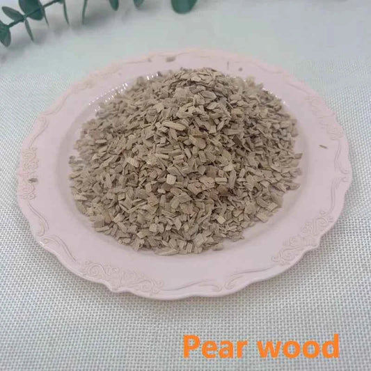 500g Apple Wood Pellets BBQ Flavoring Chips Kiln Dried Sawdus Specialty Wooden Chunks for Barbecue Smoker Grill Bacon Fish Meat