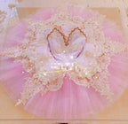 Girls Ballet Tutu Dress with Hard Mesh Skirt for Dance